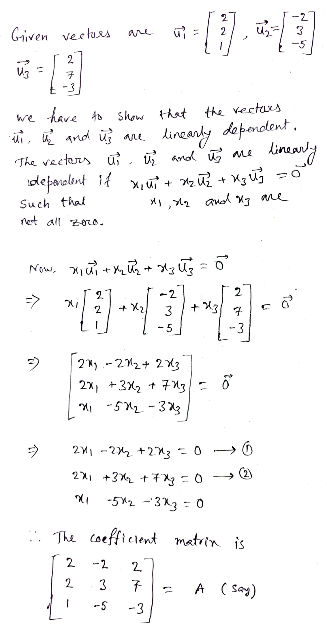 Advanced Math homework question answer, step 1, image 1